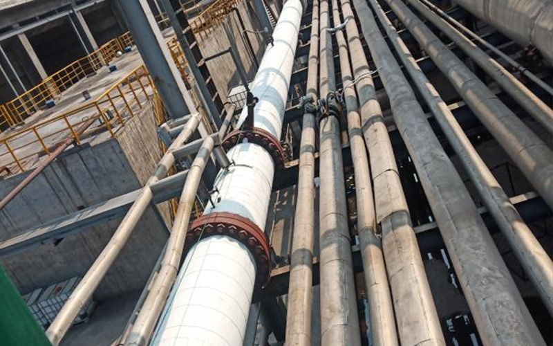 중간 압력 증기 파이프라인 용 AG-F 에어로겔 단열 담요