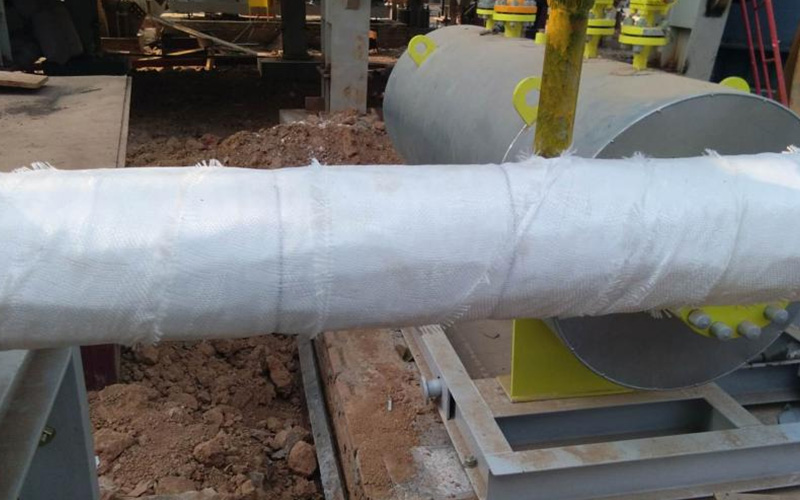 신규 미얀마 발전소는 파이프라인& 설비 단열재로 AG-F 에어로겔 펠트를 선택한다