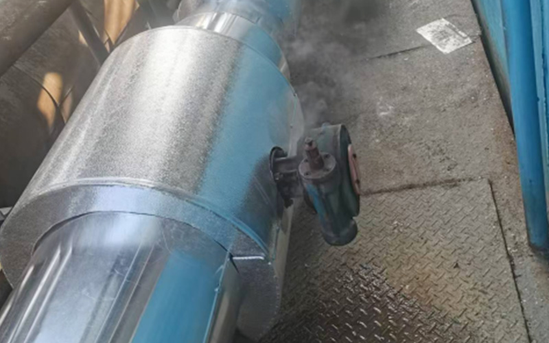 증기 파이프라인 단열 업그레이드:AG-F 에어로젤 단열 펠트 적용