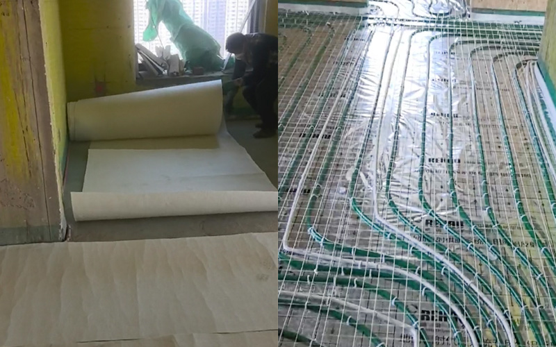 우시 빌라 바닥 밑 난방 단열재 용 AG-F 에어로겔 담요