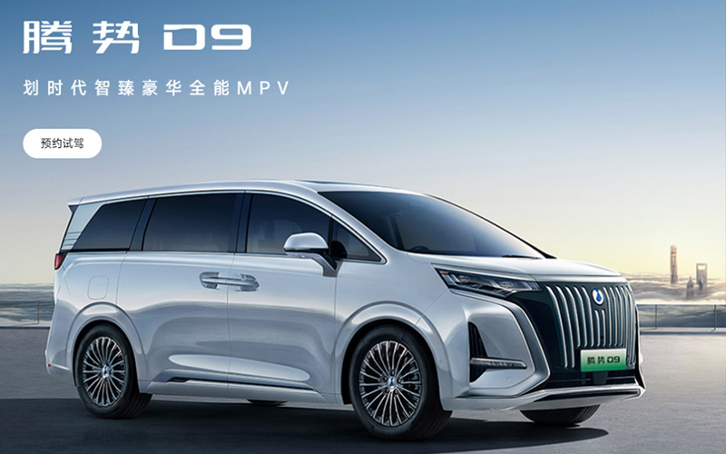 Byd-Denza 신에너지 자동차 D9시리즈