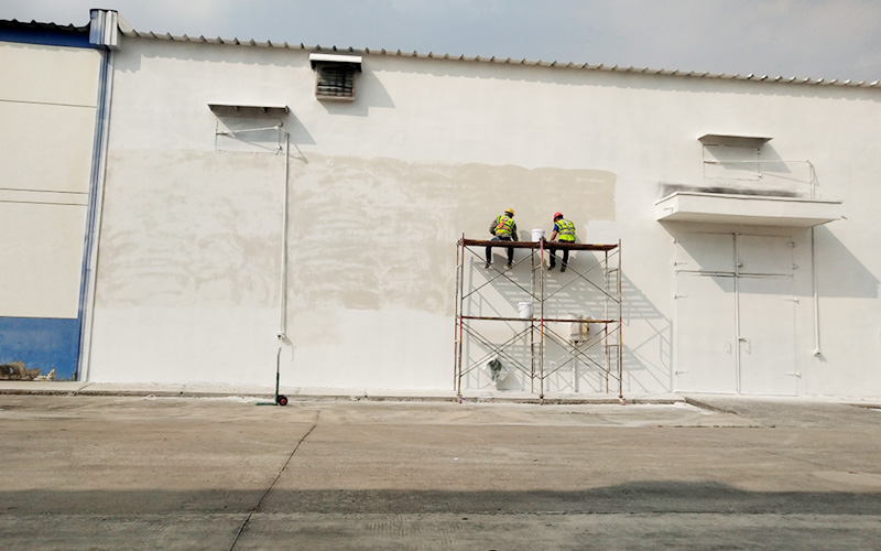 수창지사 창고 단열 및 방수 업그레이드