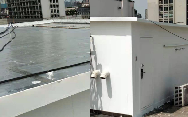 항저우 타워 기계실의 방수 및 단열 개조