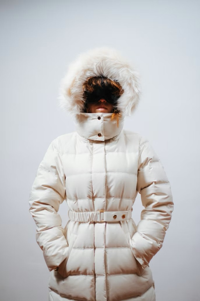 Aerogel down coat